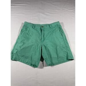 Vineyard Vines Men’s 32 Green Chino Shorts Classic Fit Cotton Preppy Summer